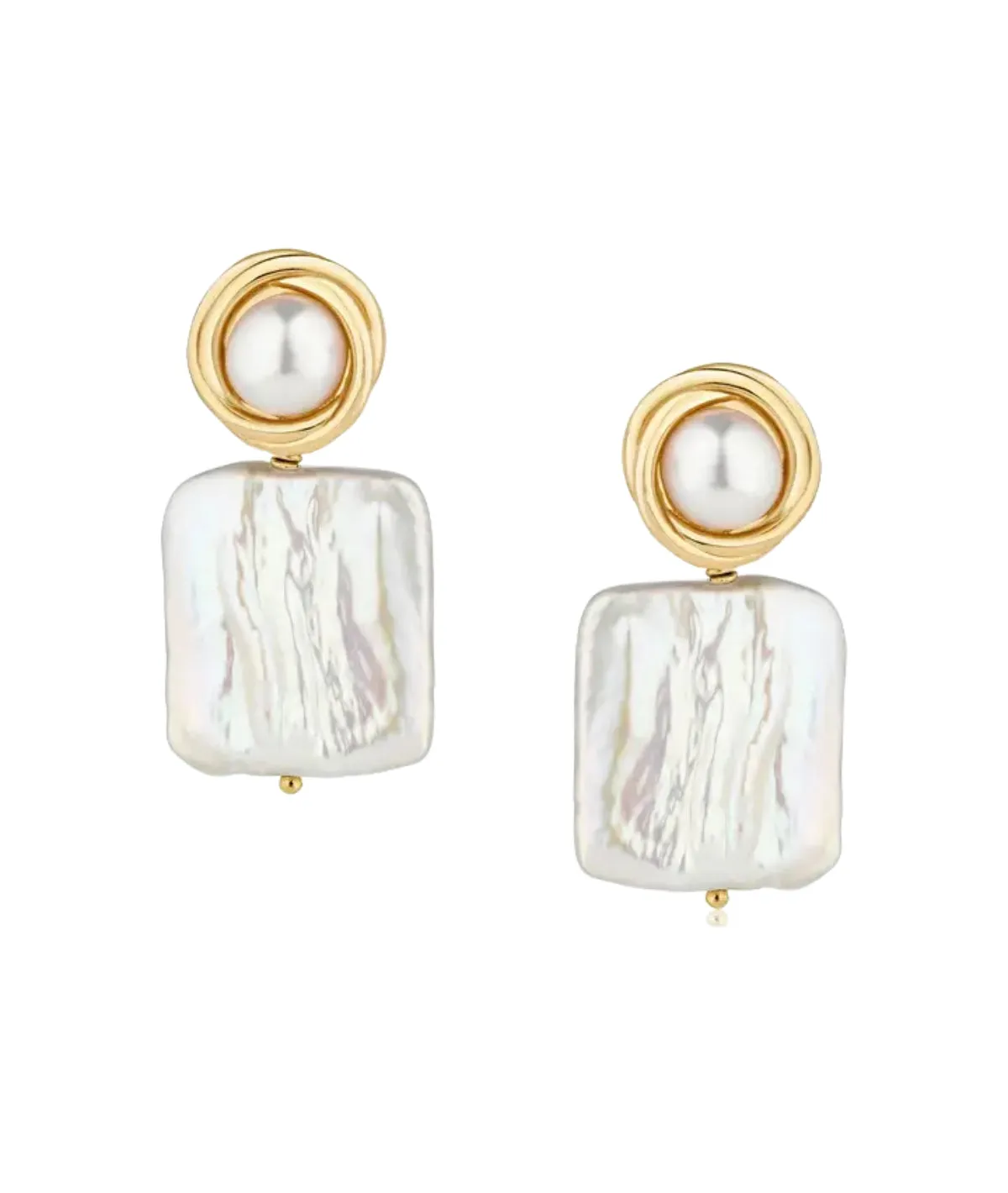 Tati Pearl Earrings- Freshwater Pearl