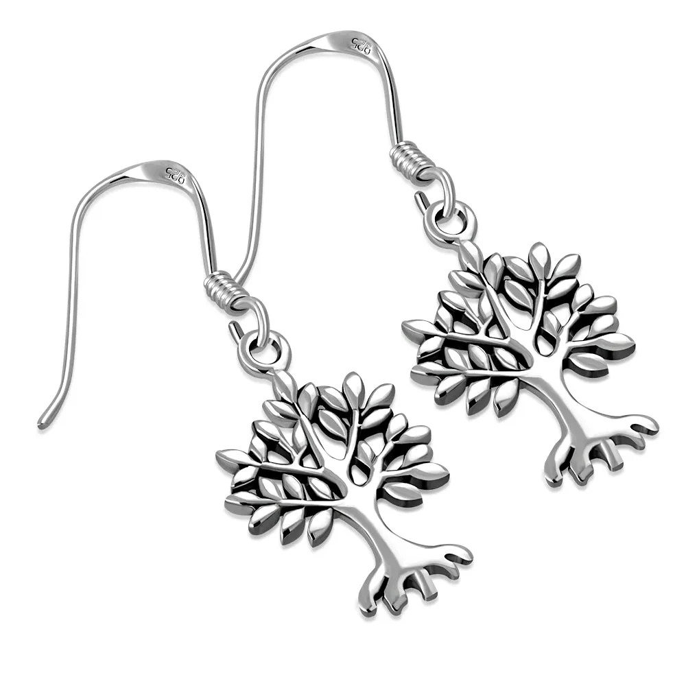 Tree of Life Sterling Silver Earrings