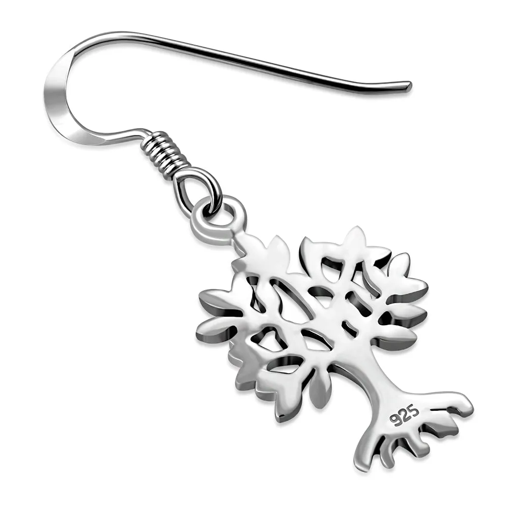 Tree of Life Sterling Silver Earrings