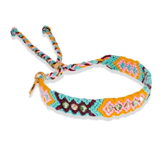 Wayuu skinny Stack set - Aqua