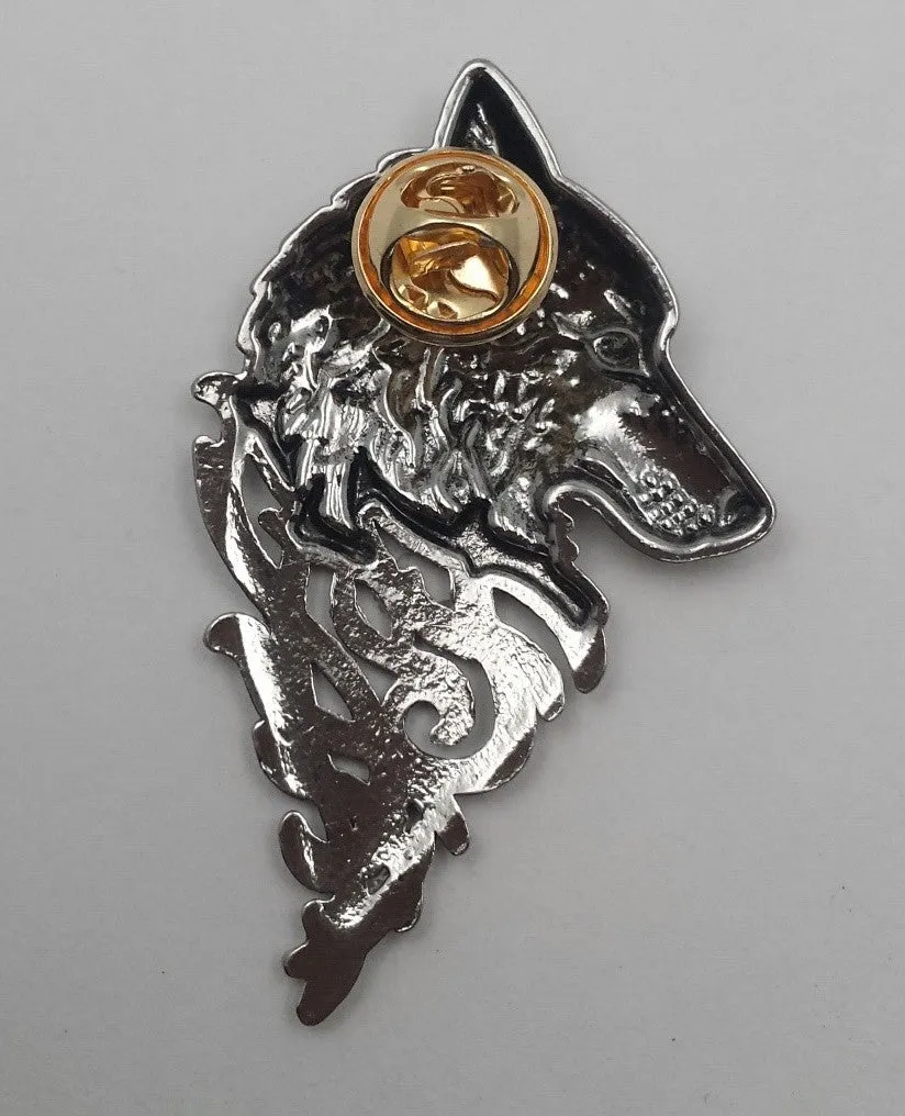 Wolf Lapel Pin