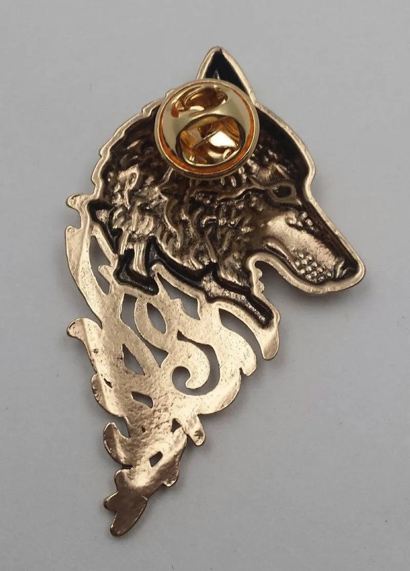 Wolf Lapel Pin