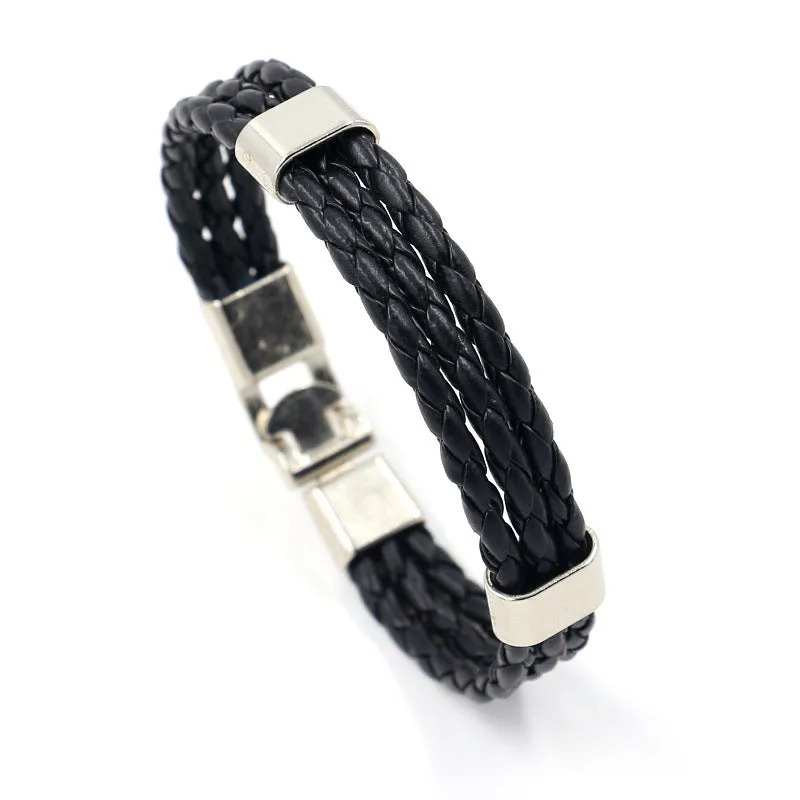 woven leather bracelet